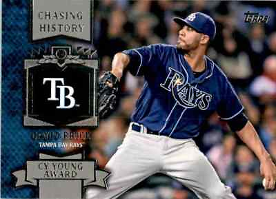 #ad 2013 Baseball Card David Price Tampa Bay Rays #MCH 42 30837 $1.50