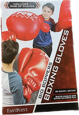 #ad EastPoint Big Boppers Boxing Gloves 1 Pair Red $19.99