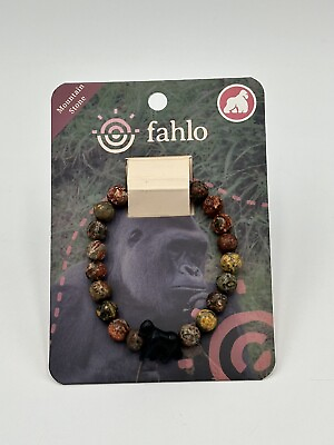 #ad Fahlo GORILLA Bracelet Blackout Each Bracelet Tracks Gorilla Animal New RARE $10.99