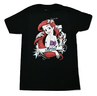 #ad Disney Mens Ariel Little Mermaid Shirt New S M L XL $9.99