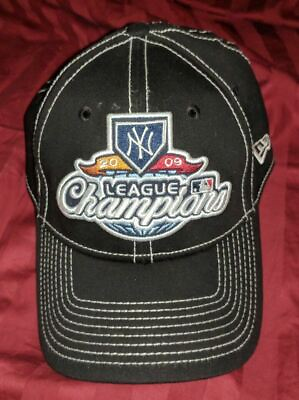 #ad NY Yankees 2009 League Champions World Series Hat Cap 39Thirty New Era NL RARE $17.50