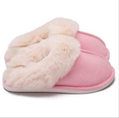 #ad Ladies Womens Brown Slippers REAL GENUINE SHEEPSKIN Fur Lined Mule Slip on Shoes $49.19