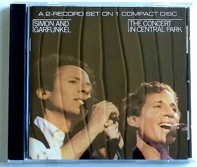 #ad SIMON AND GARFUNKEL The Concert in Central Park 1st Press 2 Record set 1 CD $9.79