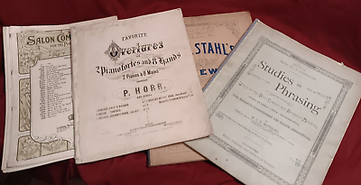 #ad Vintage Lot of Classical Sheet Music $35.00