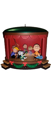 #ad Hallmark Keepsake Peanuts Ornament Onstage Antics Light Music amp; Motion $36.00