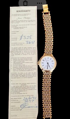 #ad Vintage Jean Philippe Watch Ladies Clip strap Gold Plated AG 3005 GBP 299.00