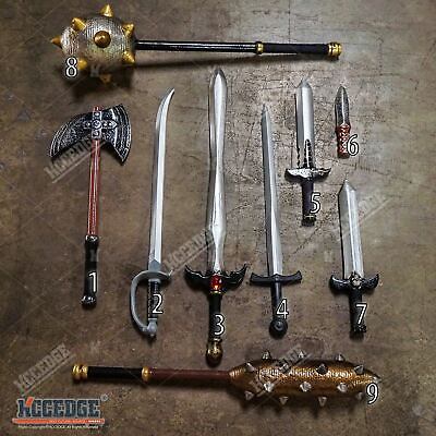 #ad MEDIEVAL FOAM SWORD WEAPON HALLOWEEN COSTUME COSPLAY PARTY LARP TOY $35.27