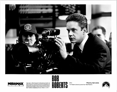 #ad PHOTO Tim Robbins Bob Roberts 8X10 Genuine Original Bamp;W Press Movie Film Picture $19.95