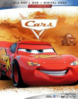 #ad Cars New Blu ray With DVD 2 Pack Ac 3 Dolby Digital Digital Copy Dolby $22.49