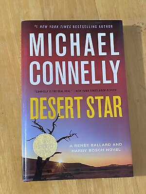 #ad Michael Connelly SIGNED HC Book Desert Star 2022 Harry Bosch Renee Ballard $17.99