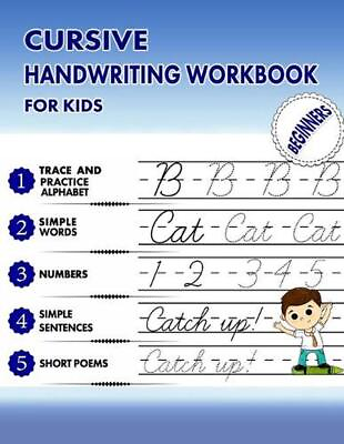 #ad Cursive Handwriting Workbook for Kids Beginners: Handwriting Workbook for Kids $13.45