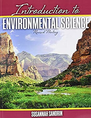 #ad Introduction to Environmental Science Paperback Susannah Sandrin $10.79