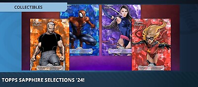 #ad Topps Marvel Collect Topps Sapphire Selections ALL SRRAREUC 36 CARD SET $10.88