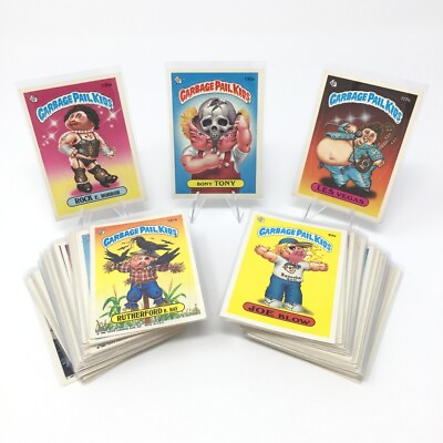 #ad 1986 87 Topps Garbage Pail Kids Original Series 3 4 6 7 9 Complete Your Set $2.25