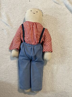 #ad Vintage handmade Andy doll primative style $21.75
