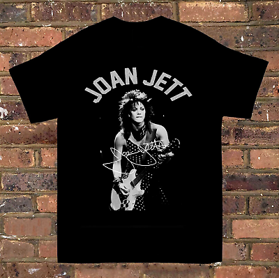 #ad Joan Jett Music Short Sleeve Cotton T Shirt Unisex All Size $8.54