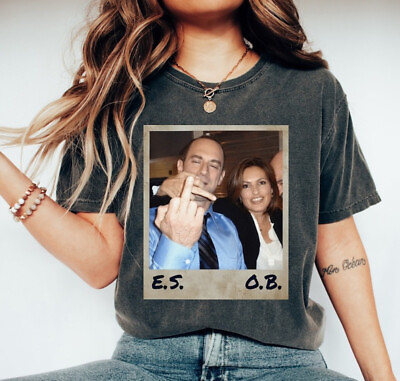 #ad Vintage Elliot Stabler And Olivia Benson Shirt Elliot and Olivia Shirt All Size $20.95