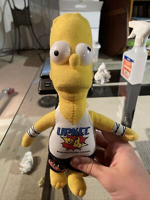 #ad Vintage Bart The Simpsons UPKCC Shirt Figure With Offset Eyes *GOOD CONDITION* $20.00