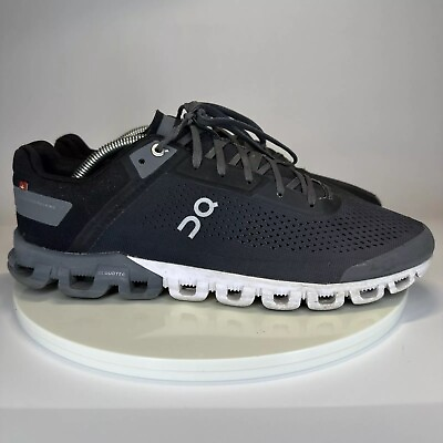 #ad On Cloud Helion Cloudflow Running Shoes Cloudtec Black Asphalt Mens Size 9.5 $44.99