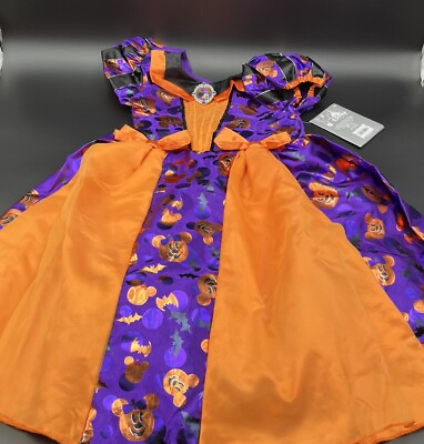 #ad #ad Disney Minnie Mouse Halloween dress up dress purple orange size 5 6 $35.00