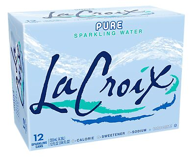 #ad Sparkling Water Pure 12 Fl Oz pack of 12 $9.52
