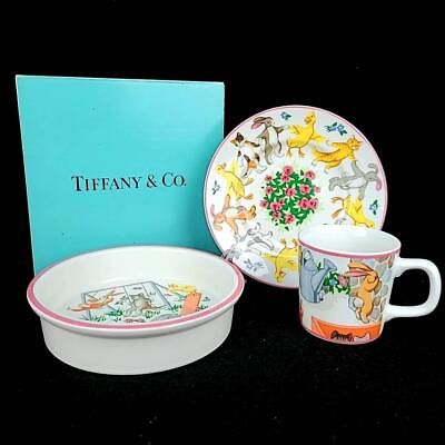 #ad Tiffany Playground Mug Tableware Set Animal Pattern A83 $315.98