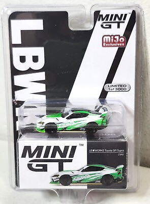 #ad Mini GT LB Works Toyota GR Supra1 64 Car MIJO Exclusive Kids Toy Vehicle NEW $14.99