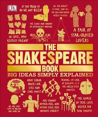 #ad #ad The Shakespeare Book Big Ideas Simply Explained Hardcover By DK GOOD $5.96