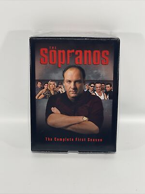 #ad The Sopranos The Complete First Season DVD 2000 4 Disc Set DVD Collection $5.58