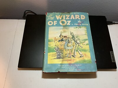 #ad The Original Oz Book The Wizard of Oz Hardcover Book L Frank Baum Grosset Dunlap $27.99