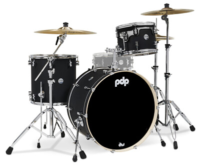 #ad PDP Concept Maple 3pc Rock Pack Satin Black 13 16 24 $799.99