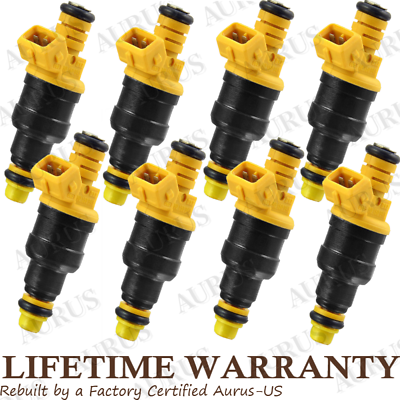 #ad OEM 8x Bosch Fuel Injectors For 1993 2003 Ford F 150 F 250 4.6 5.0 5.4 5.8 $199.99