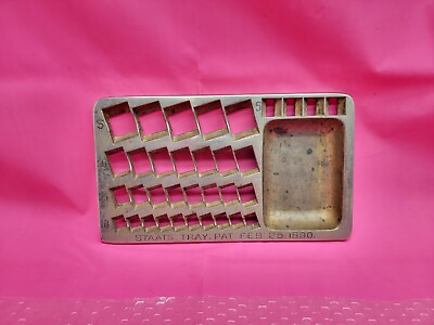 #ad Antique 1890 Staats Money Changer Coin Tray ☆ORIGINAL CONDITION☆ $199.99
