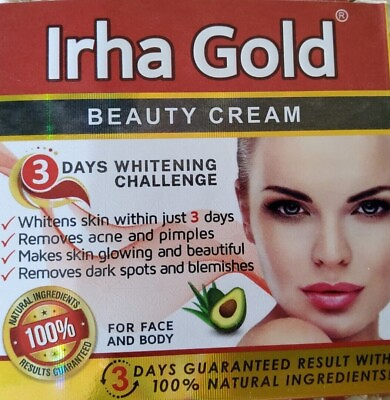 #ad 2x Irha Gold Beauty Cream 100% ORIGINAL EXP 2027 $16.99