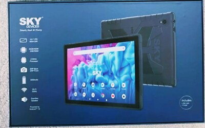#ad SKY DEVICES Tablet PAD10 MAX UNLOCKED 10.1 In 64GB NEW IN BOX W SERVICE 1YEAR $85.00