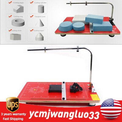 #ad Styrofoam Hot Wire Cutter Working Table Tool Foam Cutting Foam Cutter Machine $73.00