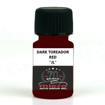 #ad Ford Dark Toreador Red JL Touch up Paint Kit With Brush 2 Oz SHIPS TODAY $14.99
