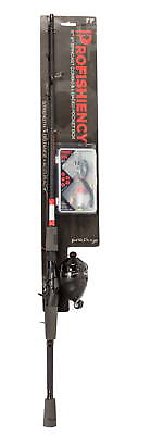 #ad ProFISHiency Pro Carded Spincast Fiberglass Combo with Pocket Box Spinning Combo $34.86
