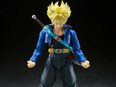 #ad Dragon Ball Z S.H.Figuarts Super Saiyan Trunks Boy from the Future Action Figure $68.00