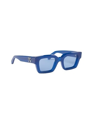 #ad New 2024 Sunglasses Brand Off White Model Virgil OERI126 Blue Size M $243.15