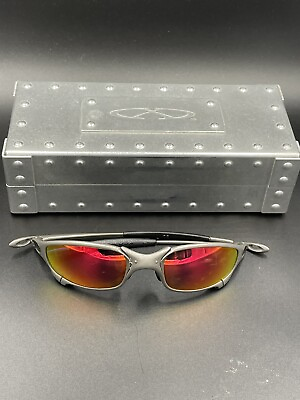 #ad Oakley Juliet X metal w Ruby Iridium Lenses X Series RARE $855.00