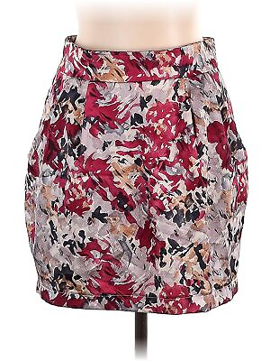 #ad Lush Women Red Casual Skirt L $18.74