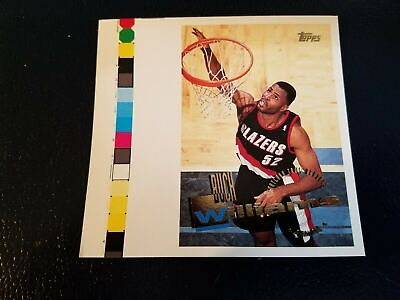 #ad Buck Williams Portland Trailblazers NBA 1995 1996 Topps Proof ODDBALL $5.99