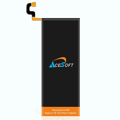 #ad AceSoft 6630mAh Extended Slim Battery f Samsung Galaxy Note 5 SM N920T CellPhone $27.92