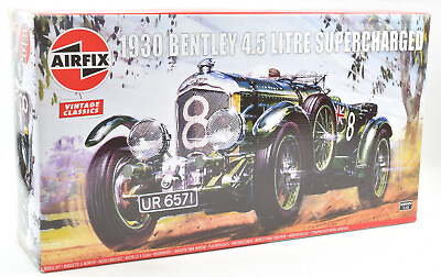#ad Airfix 1930 Bentley 4.5 Litre Supercharged 1:12 Plastic Model Car Kit A20440V $99.99