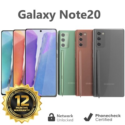 #ad Samsung Galaxy Note20 5G SM N981U 128GB Unlocked Smartphone $229.95