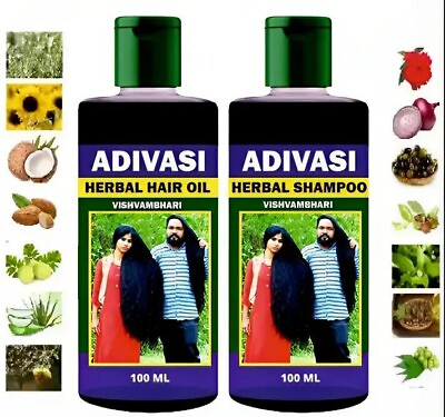 #ad Natural Hair Growth Oil Veganic Natural Hair Growth Oil Hair Care 100ml each $19.69
