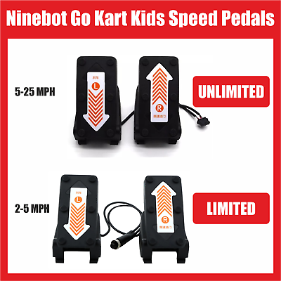 #ad Ninebot Go Kart Kids Speed Limited Unlimited Pedals For Segway Electric GoKart $64.99