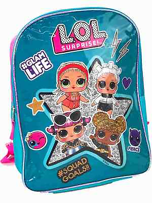 #ad LOL Surprise #Squad Goals Sports 15quot; School Backpack Girls Book Bag $17.88