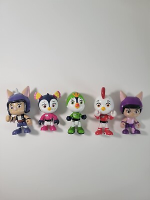 #ad #ad Nick Jr. Top Wing Action Figures Toy Lot of 5 Hasbro Nickelodeon 2018 TV Show 3quot; $6.00
